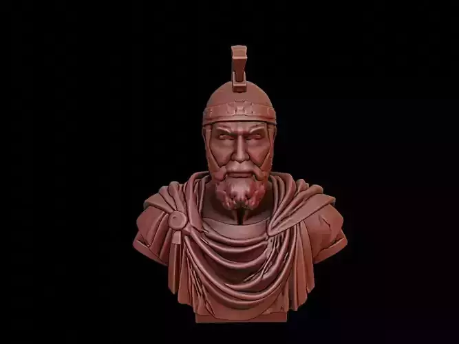 Vercingetorix Bust 3D print model