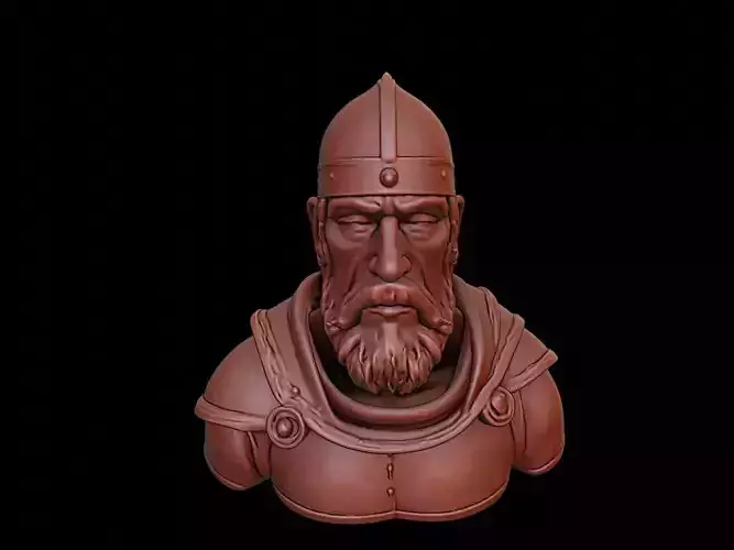 William the Conqueror Bust 3D print model