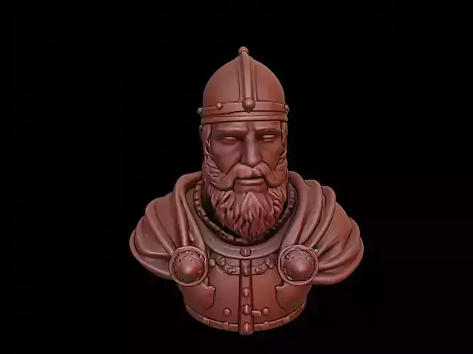 William the Conqueror Bust 3D print model