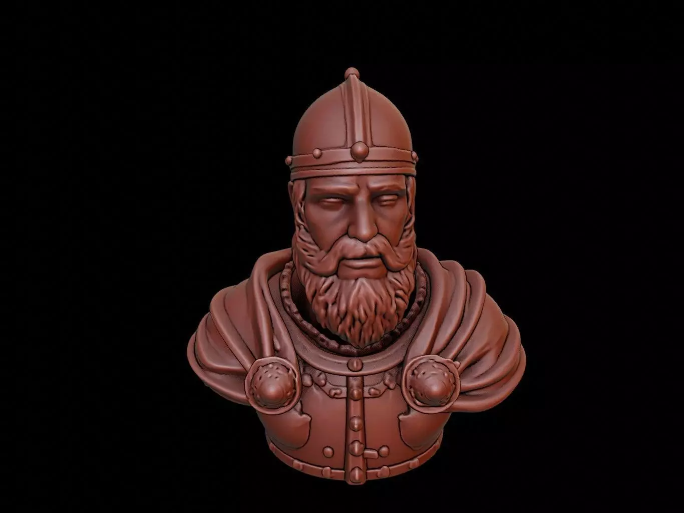 William the Conqueror Bust 3D print model