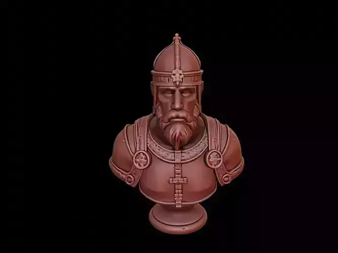 William the Conqueror Bust 3D print model