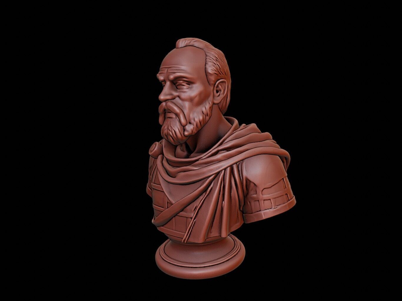 William the Silent Bust 3D print model_2