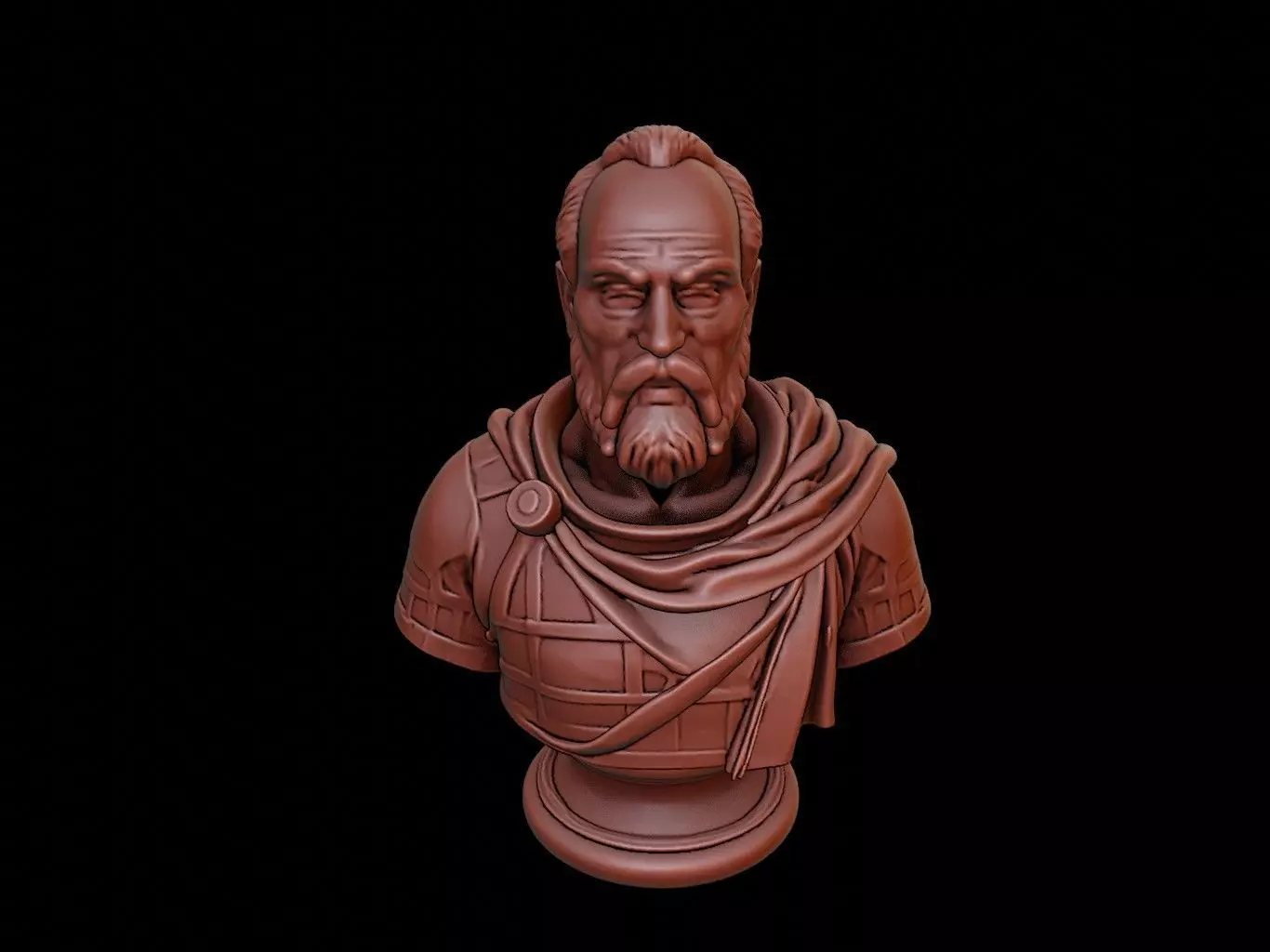 William the Silent Bust 3D print model_0