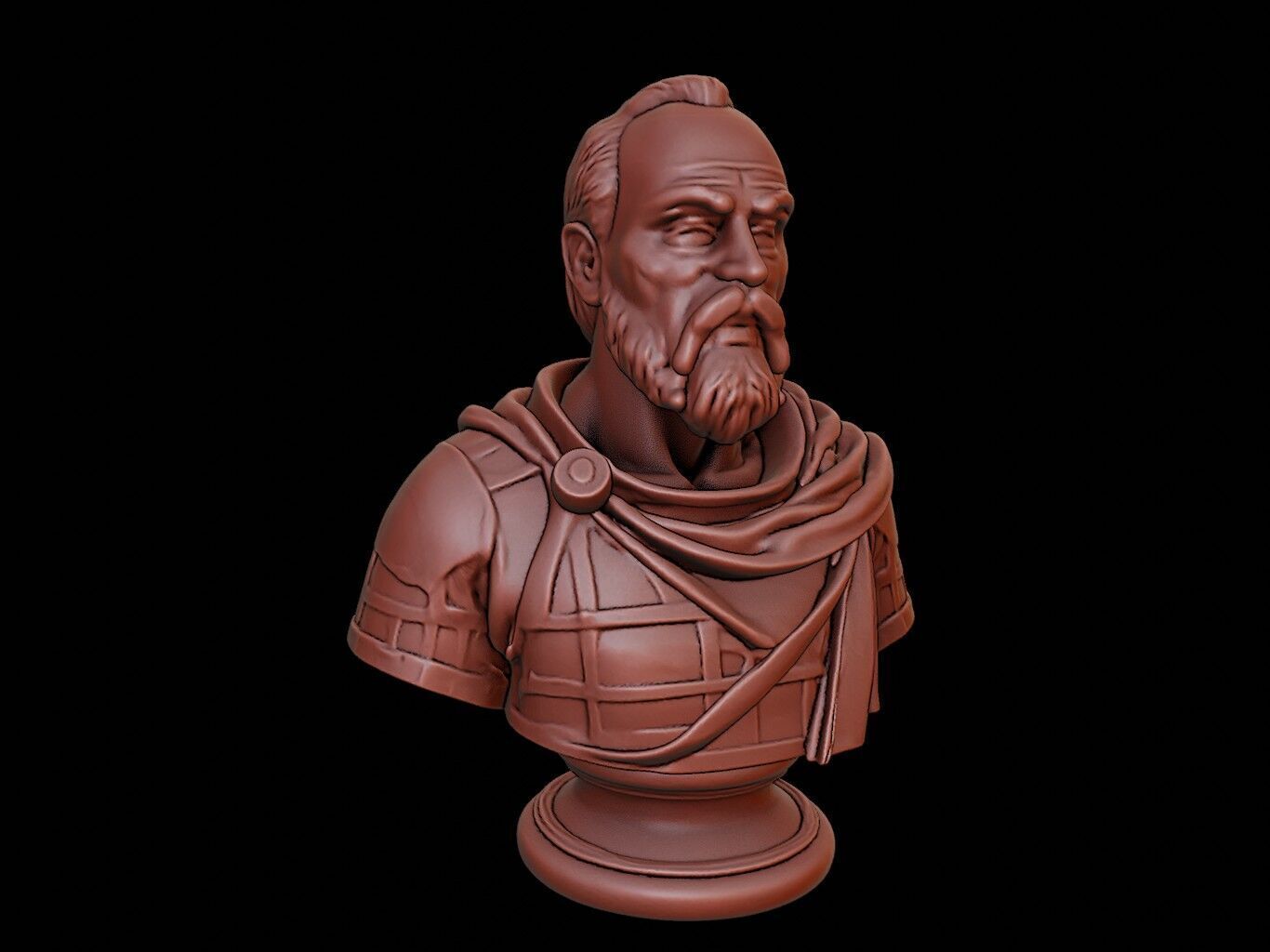 William the Silent Bust 3D print model_1