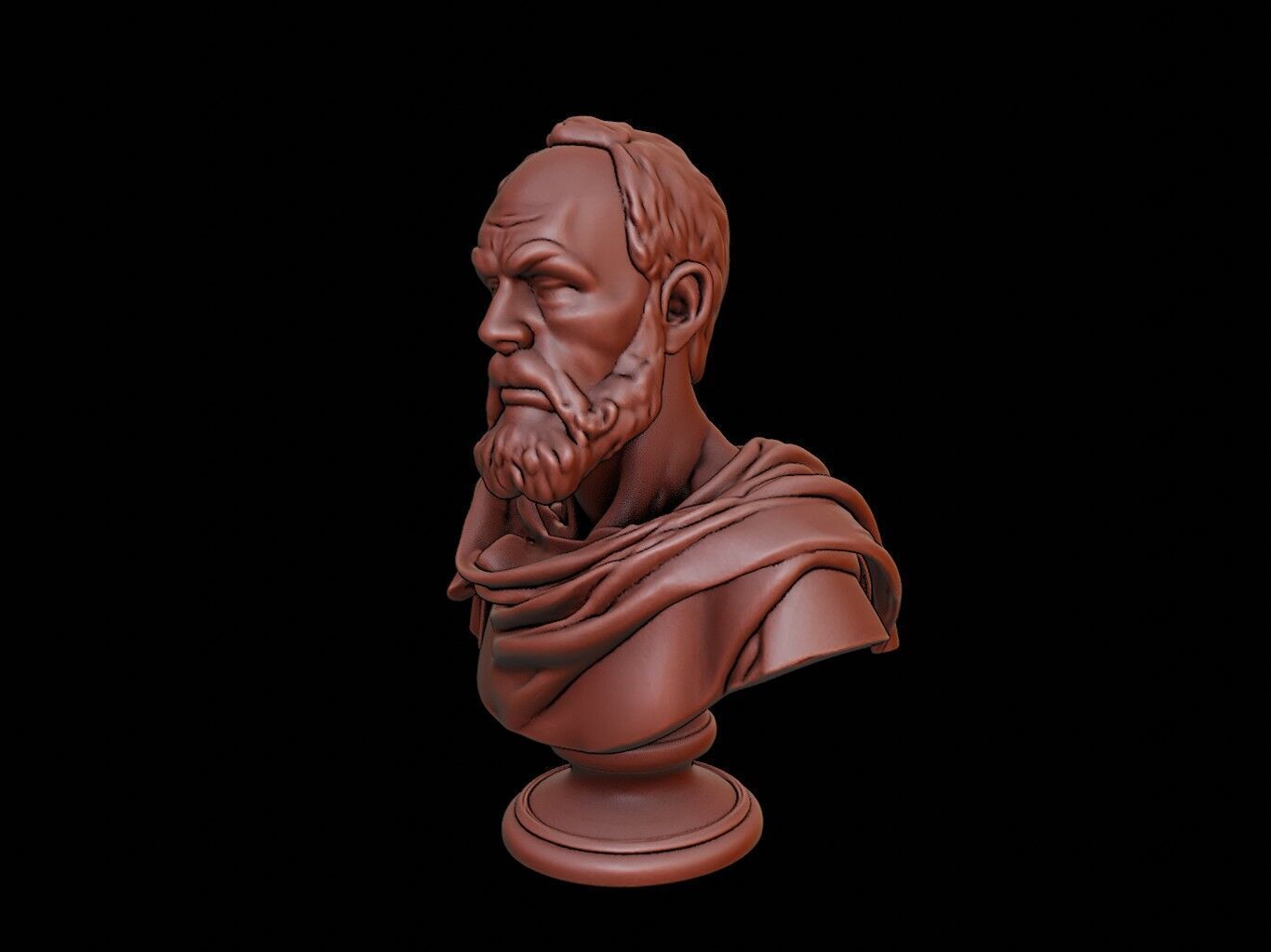 William the Silent Bust 3D print model_2