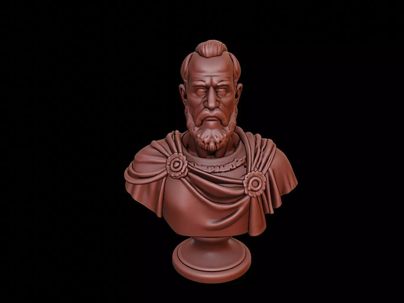 William the Silent Bust 3D print model_0
