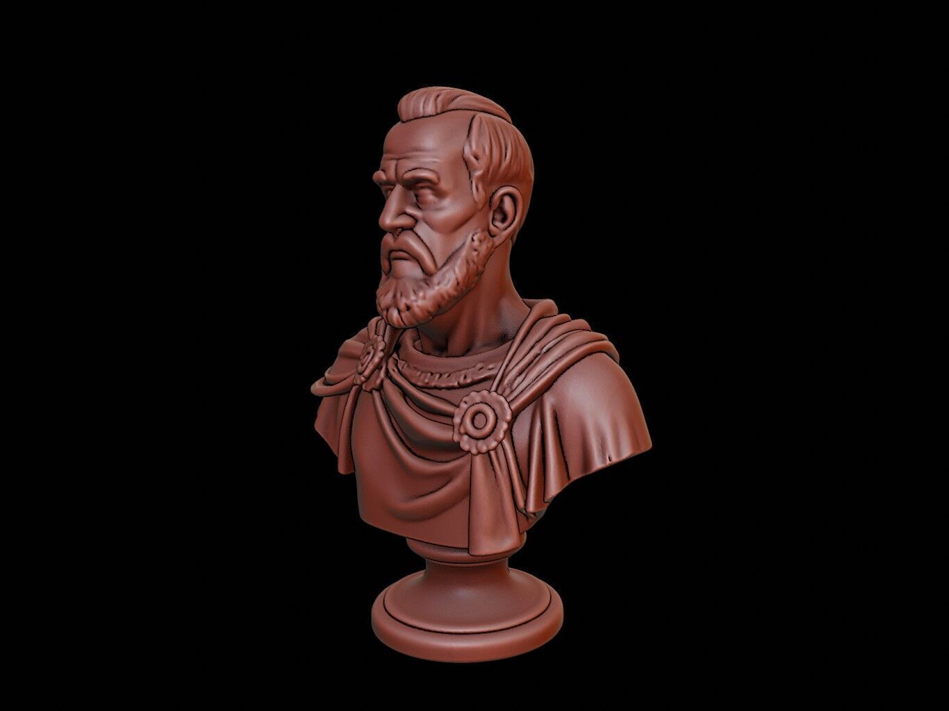 William the Silent Bust 3D print model_2
