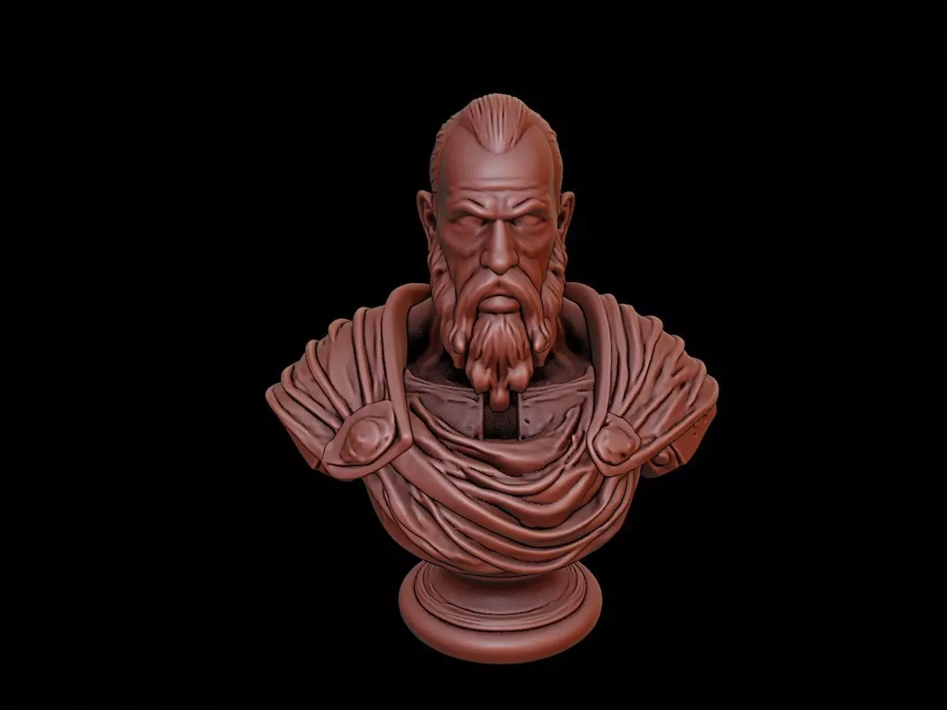Xerxes I Bust 3D print model