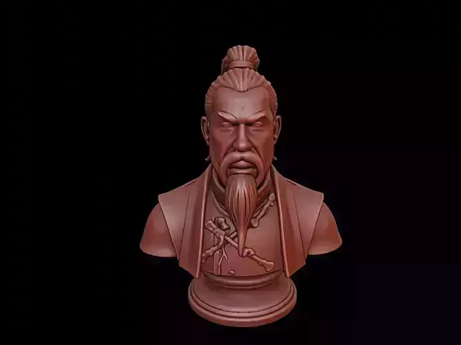 Zhuge Liang Bust 3D print model