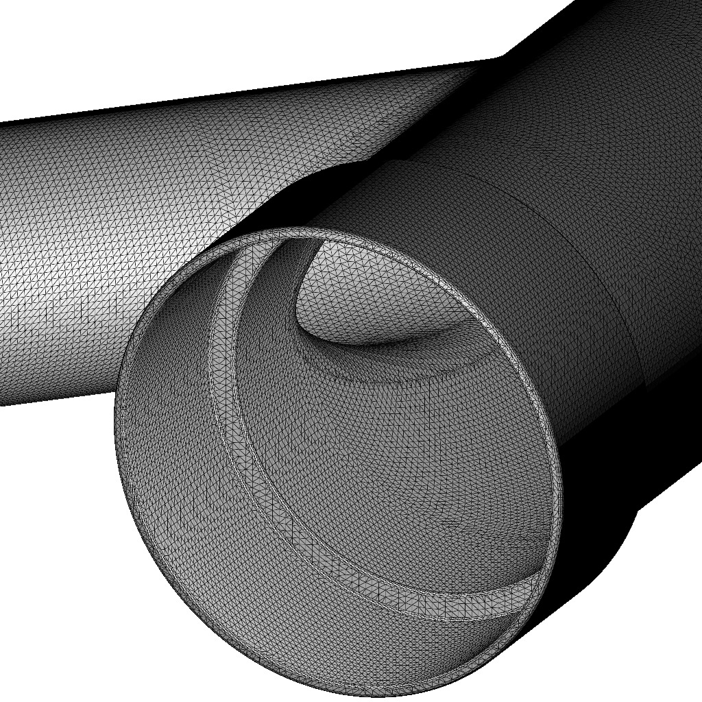 PVC Plumbing Reducing Y Fitting 3D print model_5