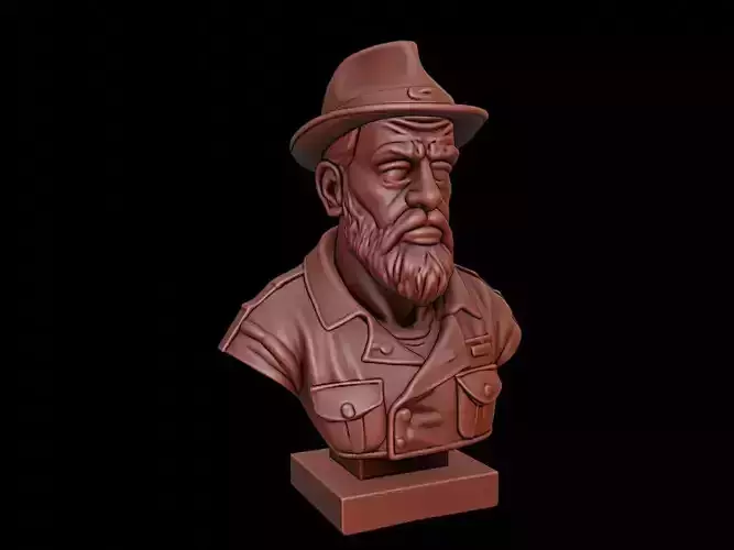 Archaeologist Bust