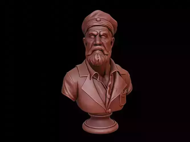 Archaeologist Bust