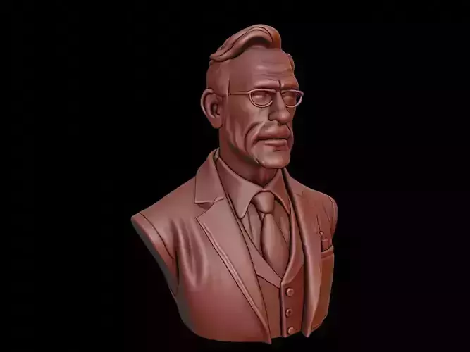 Biologist Bust