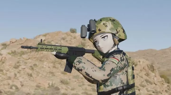 MK-33 Free 3D model