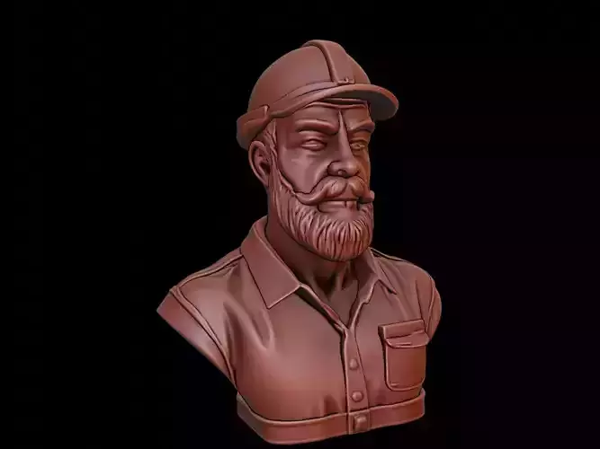 Carpenter Bust