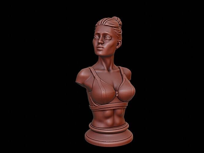 Dancer Bust 3D print model