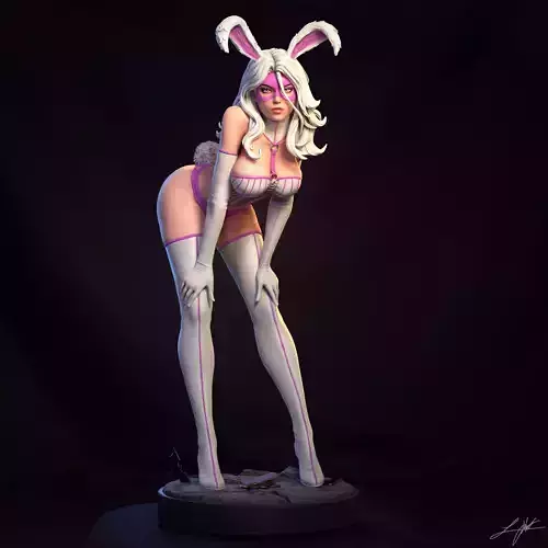 White Rabbit 3D print model