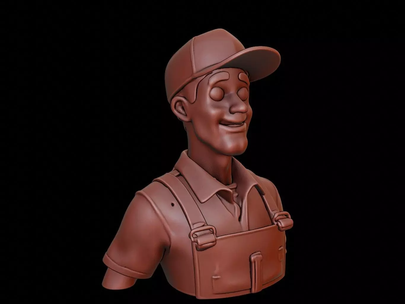 Delivery Bust 3D print model