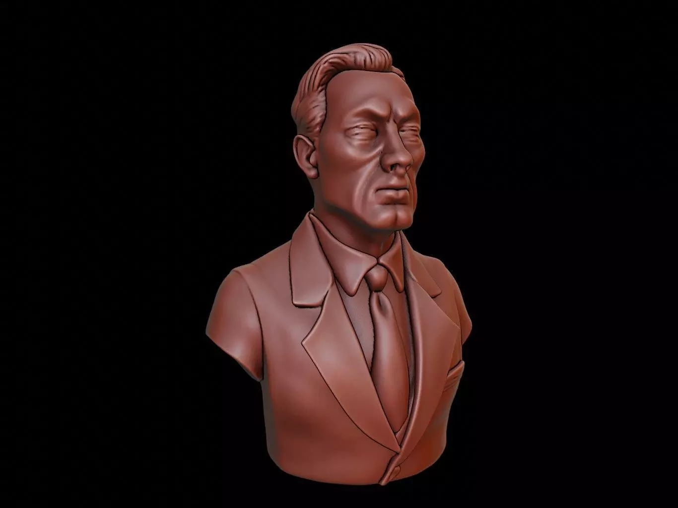 Doctor Bust 3D print model_0