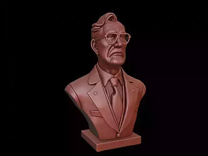 Economist Bust