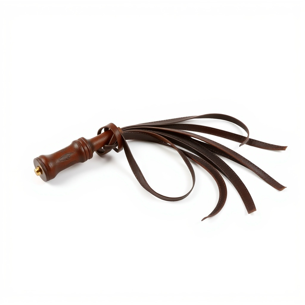 Luxurious Leather Whip Model Pack with Engraved Patterns Low-poly 3D model_3