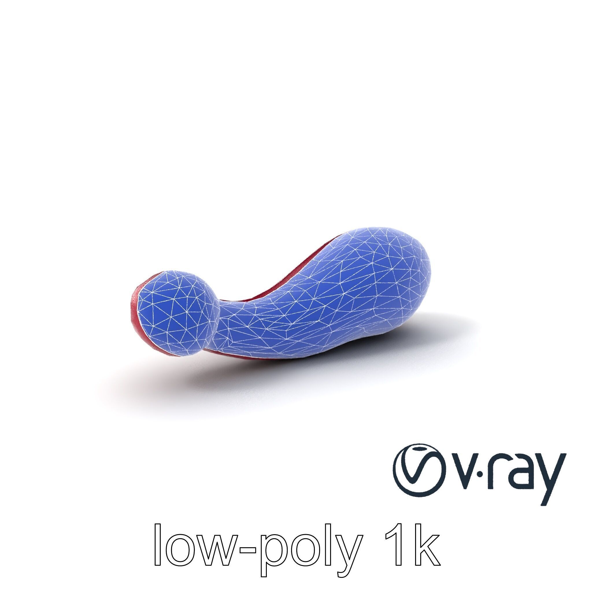 Ergonomic Vacuum Stimulator model pack Low-poly 3D model_5