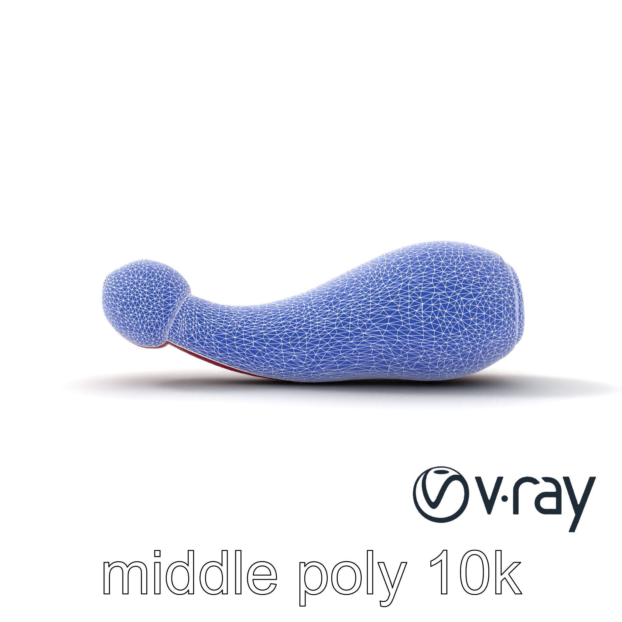 Ergonomic Vacuum Stimulator model pack Low-poly 3D model_29