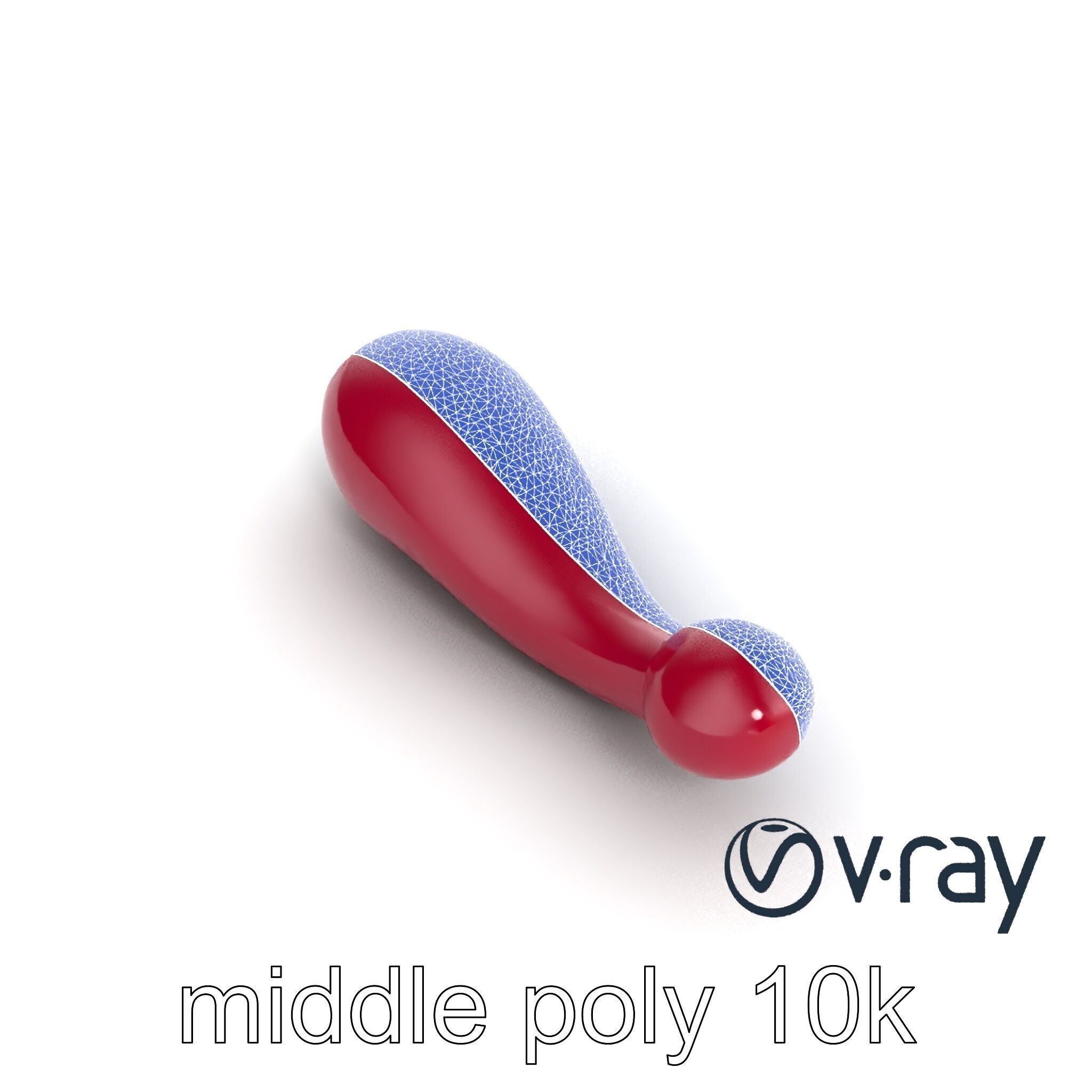 Ergonomic Vacuum Stimulator model pack Low-poly 3D model_13