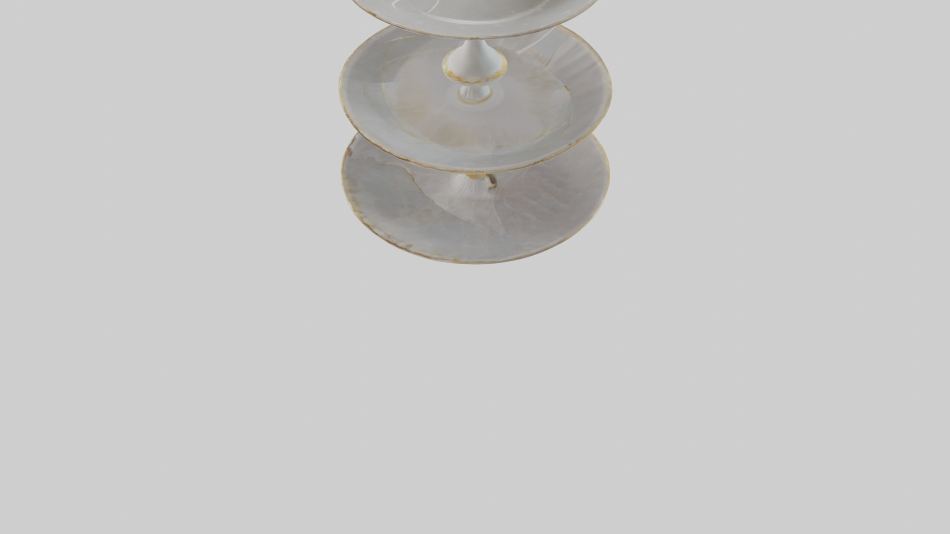 Cake Stand model Low-poly 3D model_5