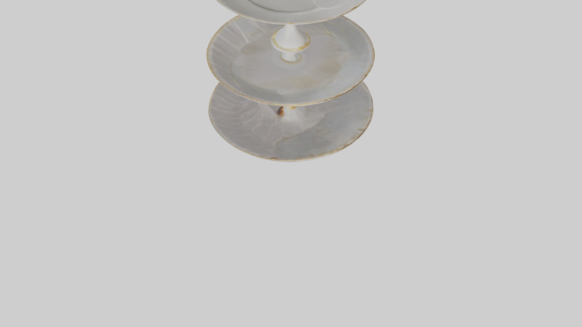 Cake Stand model Low-poly 3D model_6