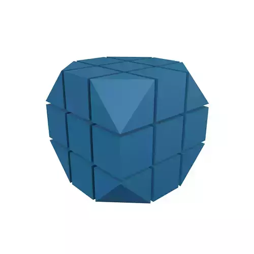 Three-Dimensional Square v2 001