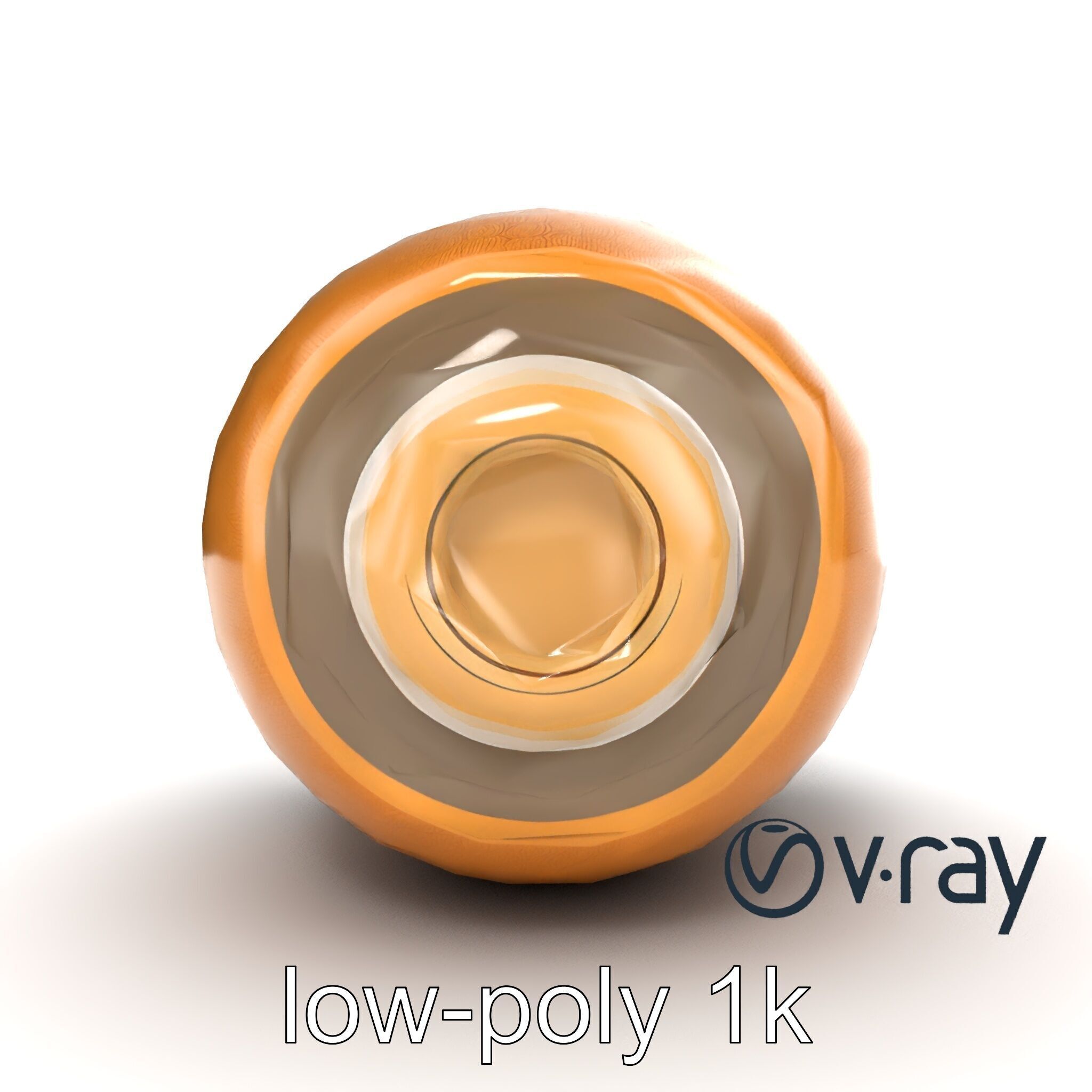 Luxury Compact Pocket Stimulator Gold Finish model pack Low-poly 3D model_11