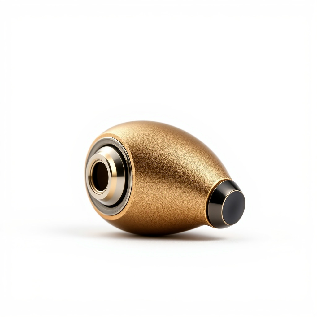 Luxury Compact Pocket Stimulator Gold Finish model pack Low-poly 3D model_3