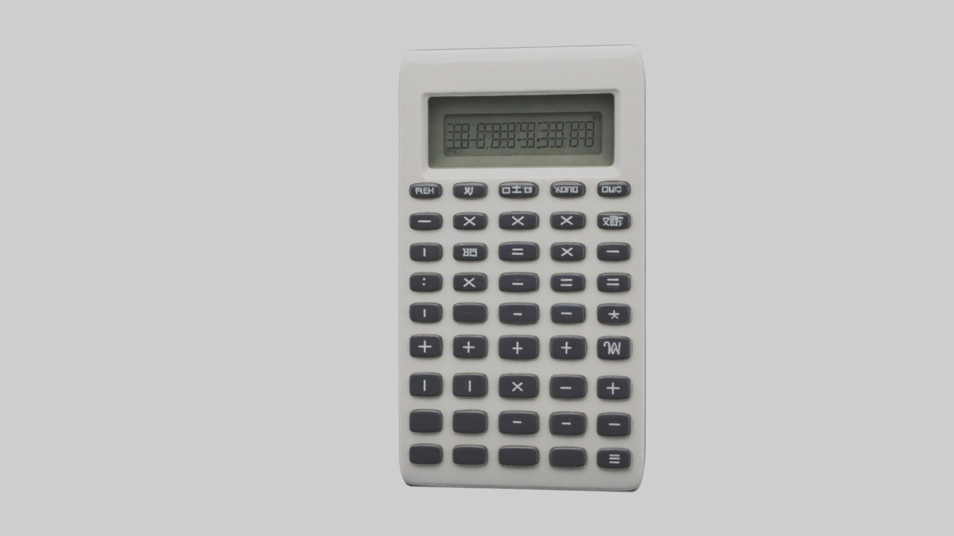 Calculator model Low-poly 3D model_15