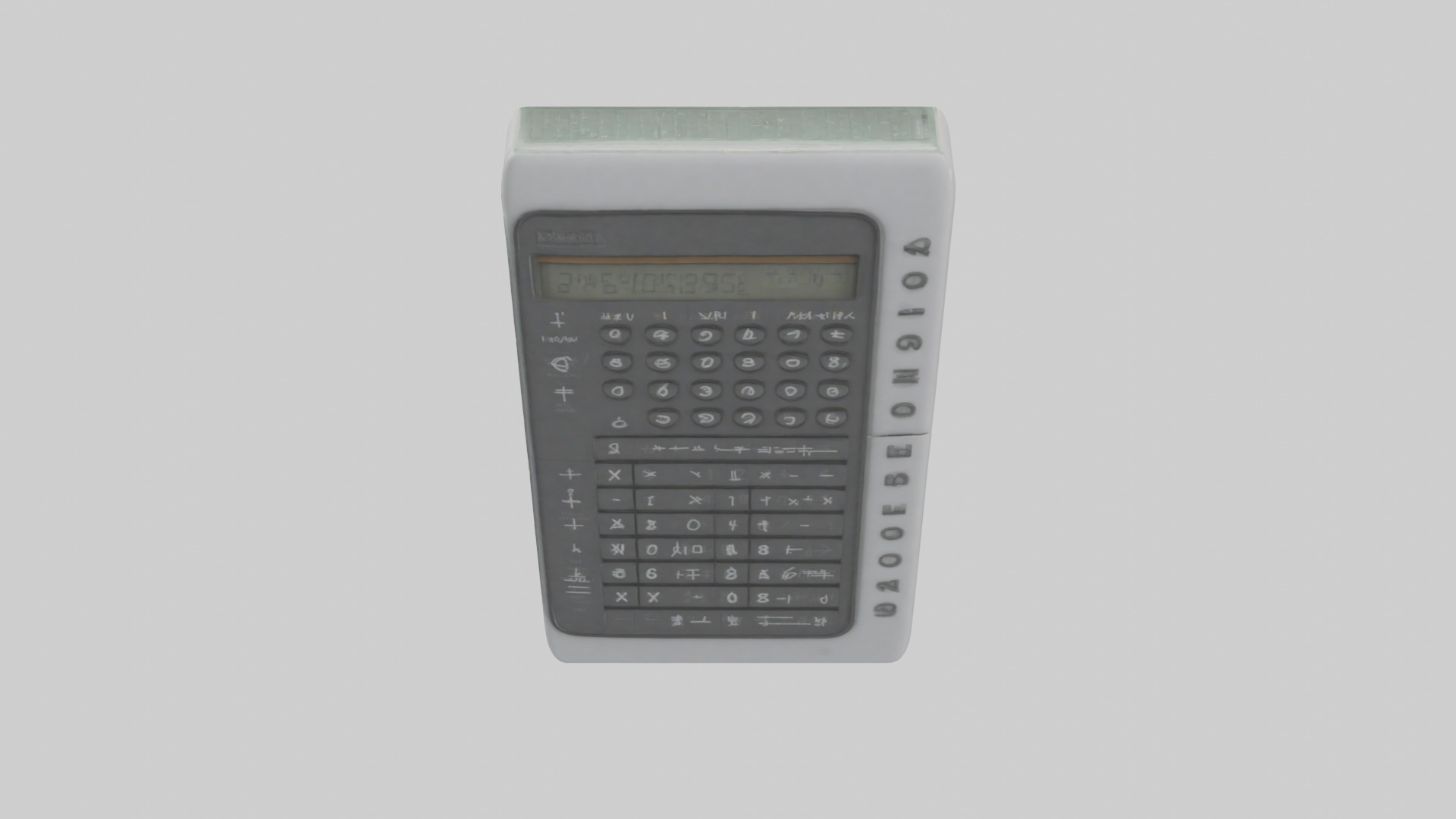 Calculator model Low-poly 3D model_25