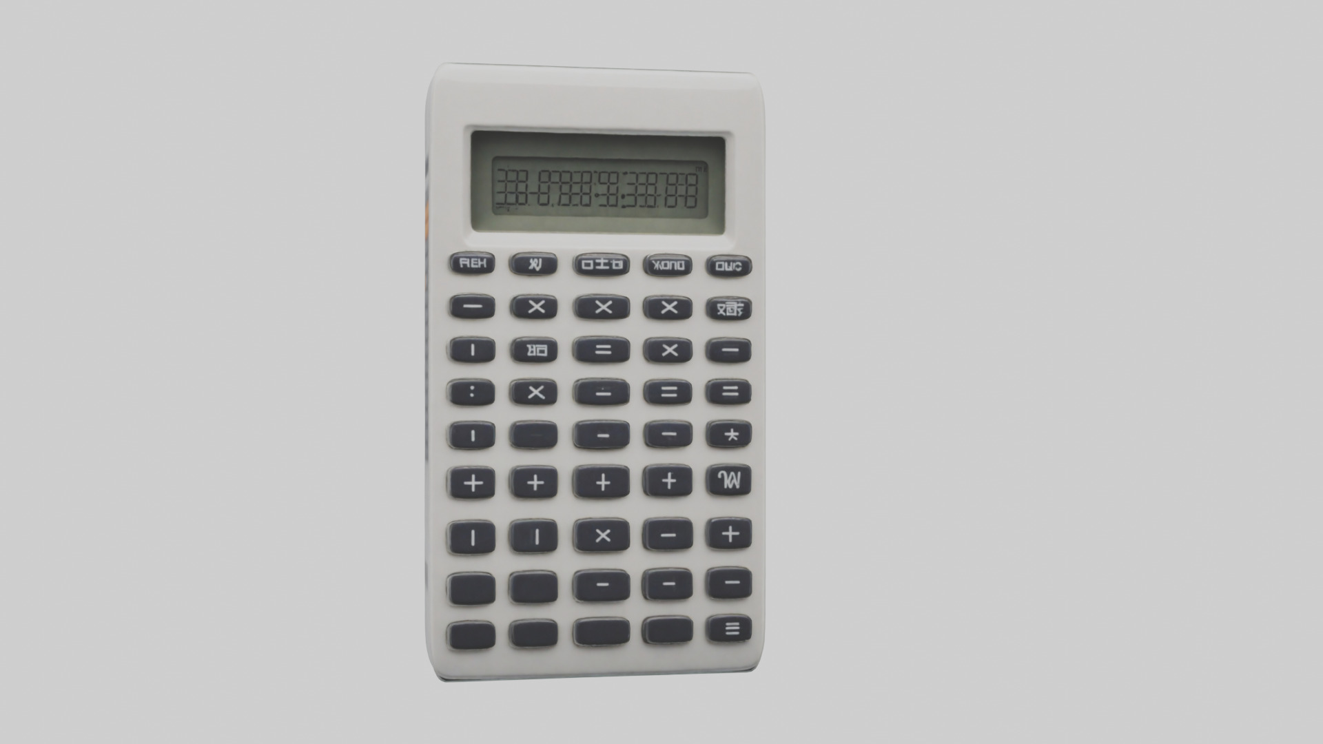 Calculator model Low-poly 3D model_18