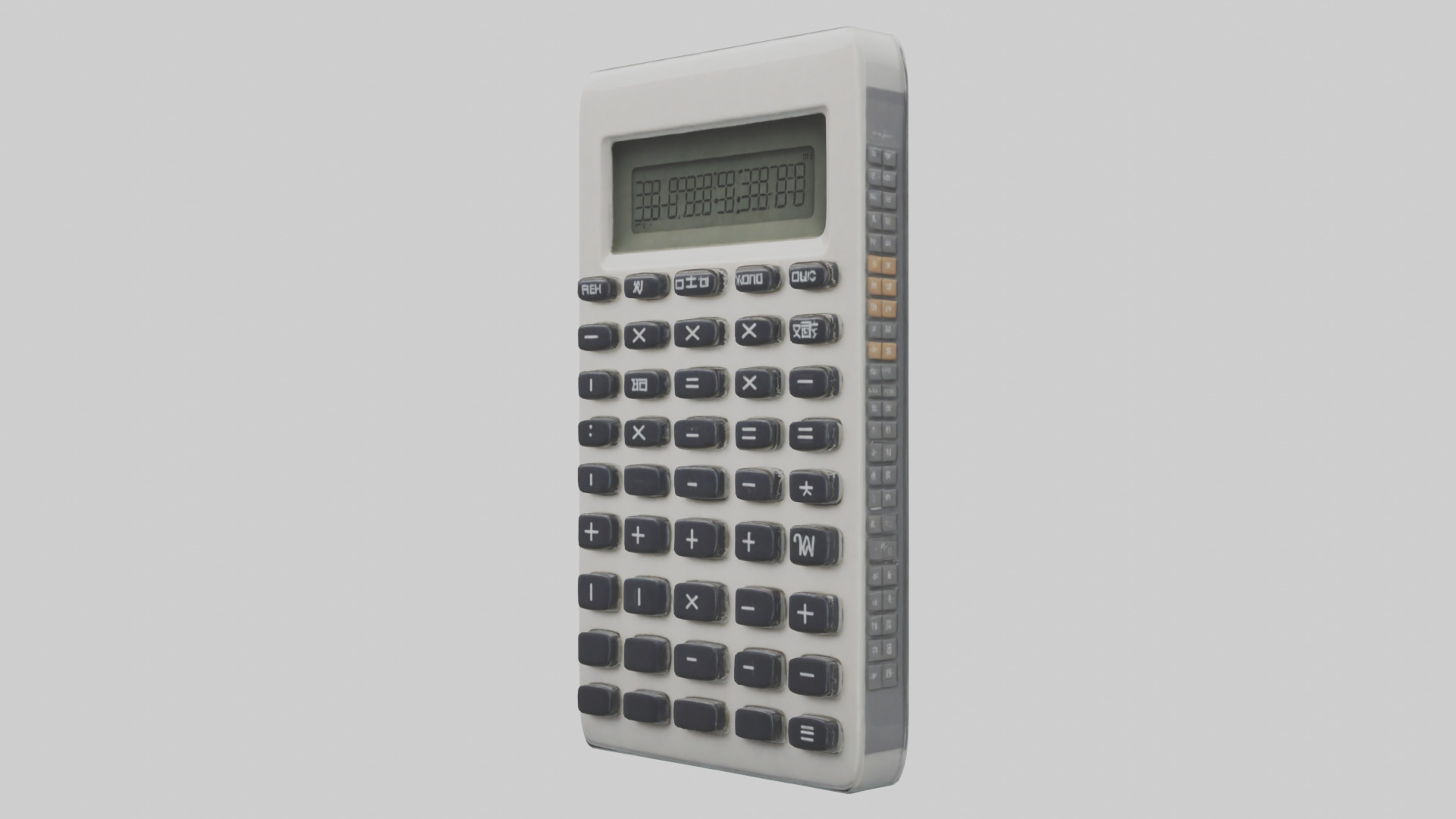 Calculator model Low-poly 3D model_8