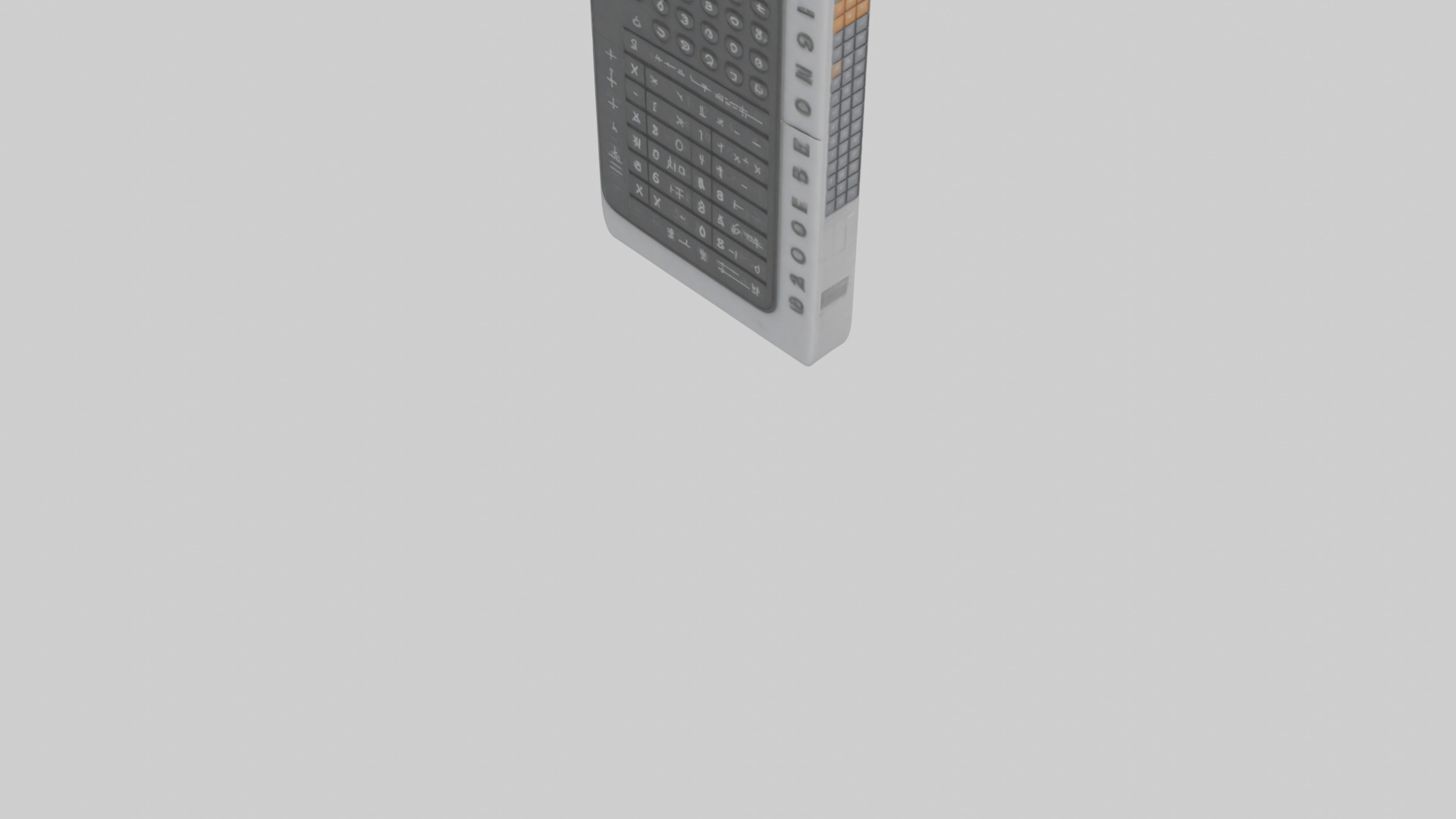 Calculator model Low-poly 3D model_4