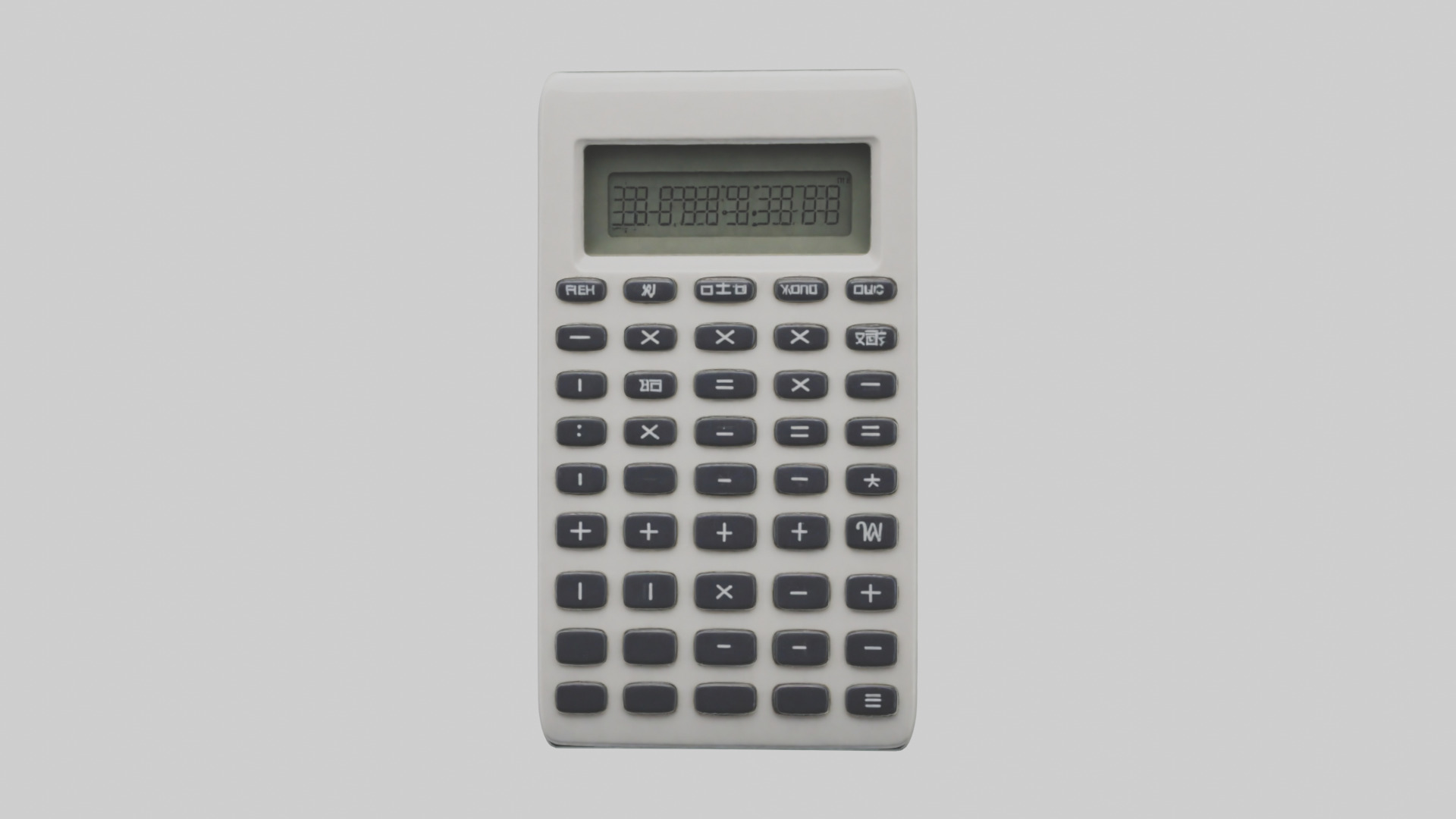 Calculator model Low-poly 3D model_14