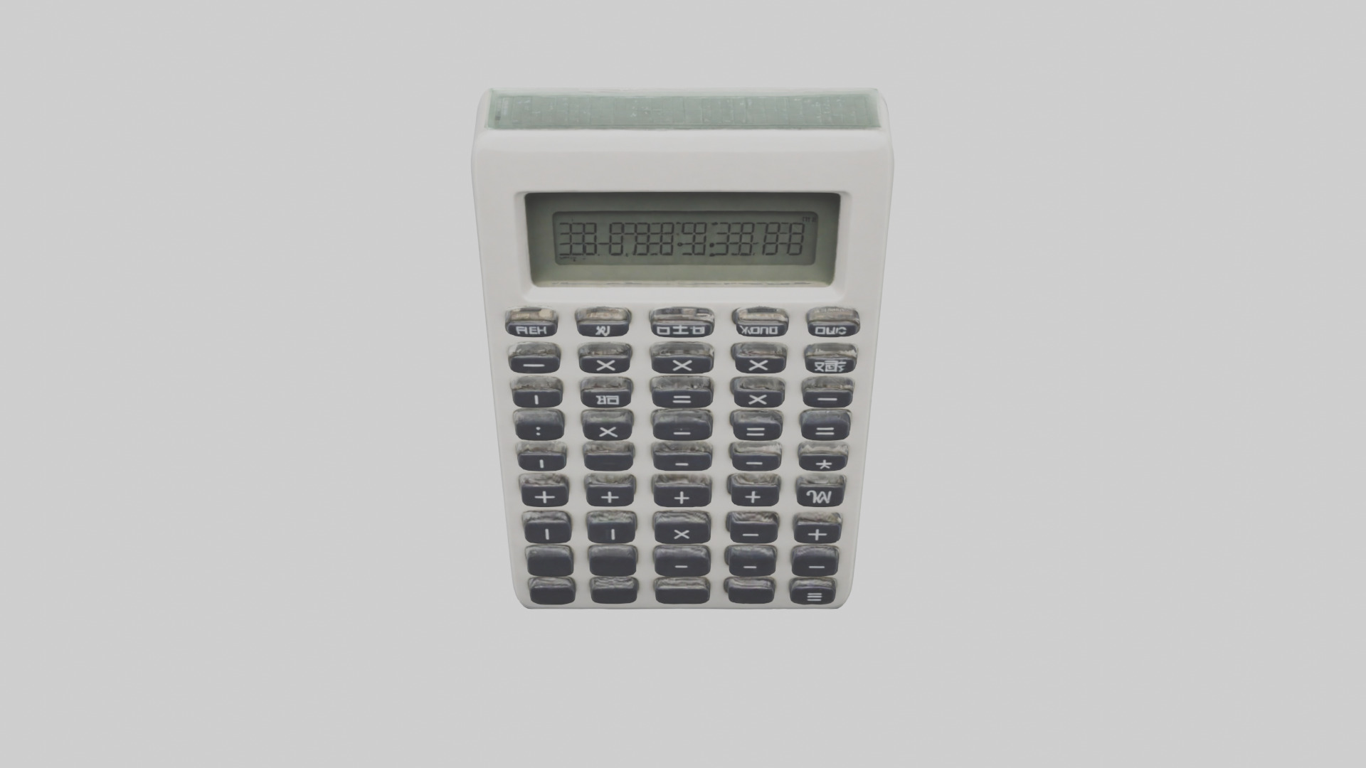 Calculator model Low-poly 3D model_26