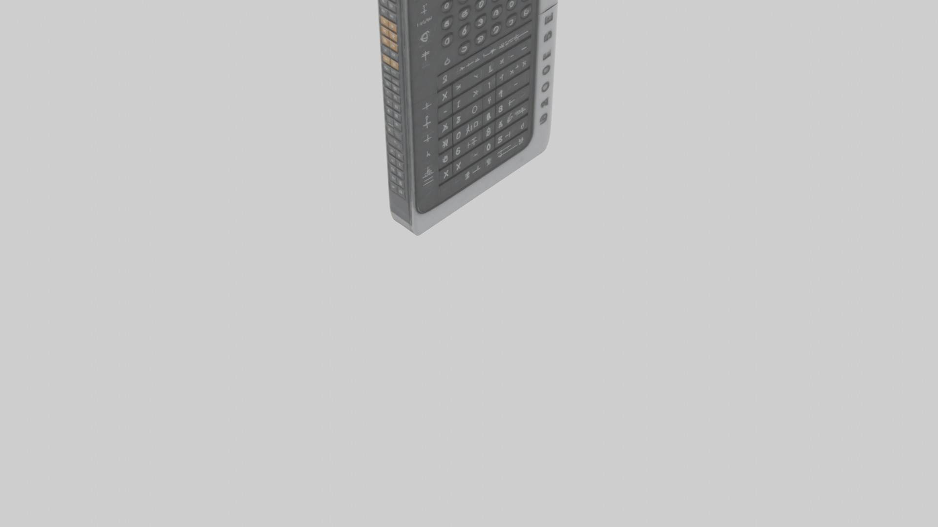 Calculator model Low-poly 3D model_3