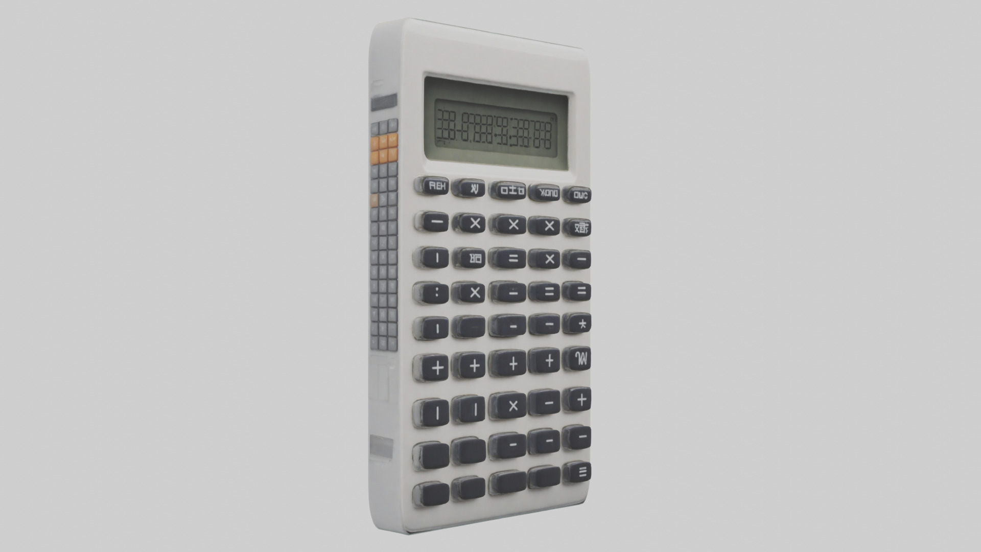 Calculator model Low-poly 3D model_16