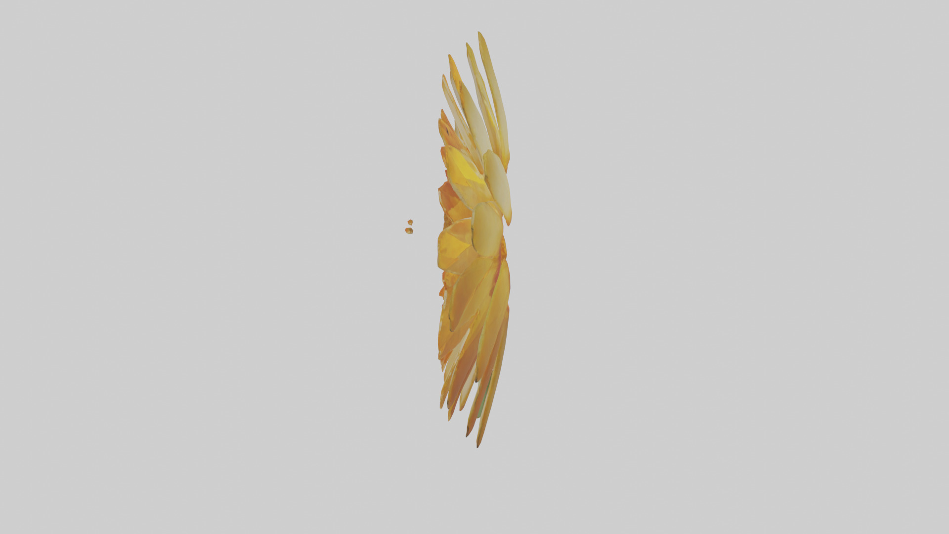 Calendula model Low-poly 3D model_27