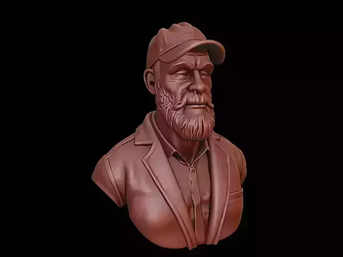 Fisherman Bust