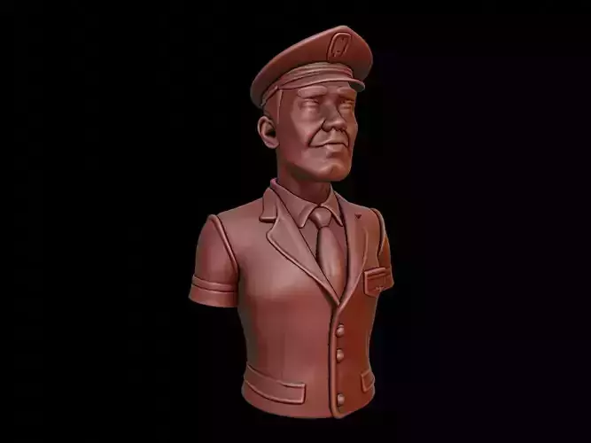 Flight Attendant Bust