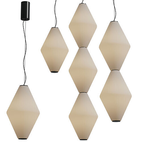 De Padova Helium Pendant Lamp Low-poly 3D model