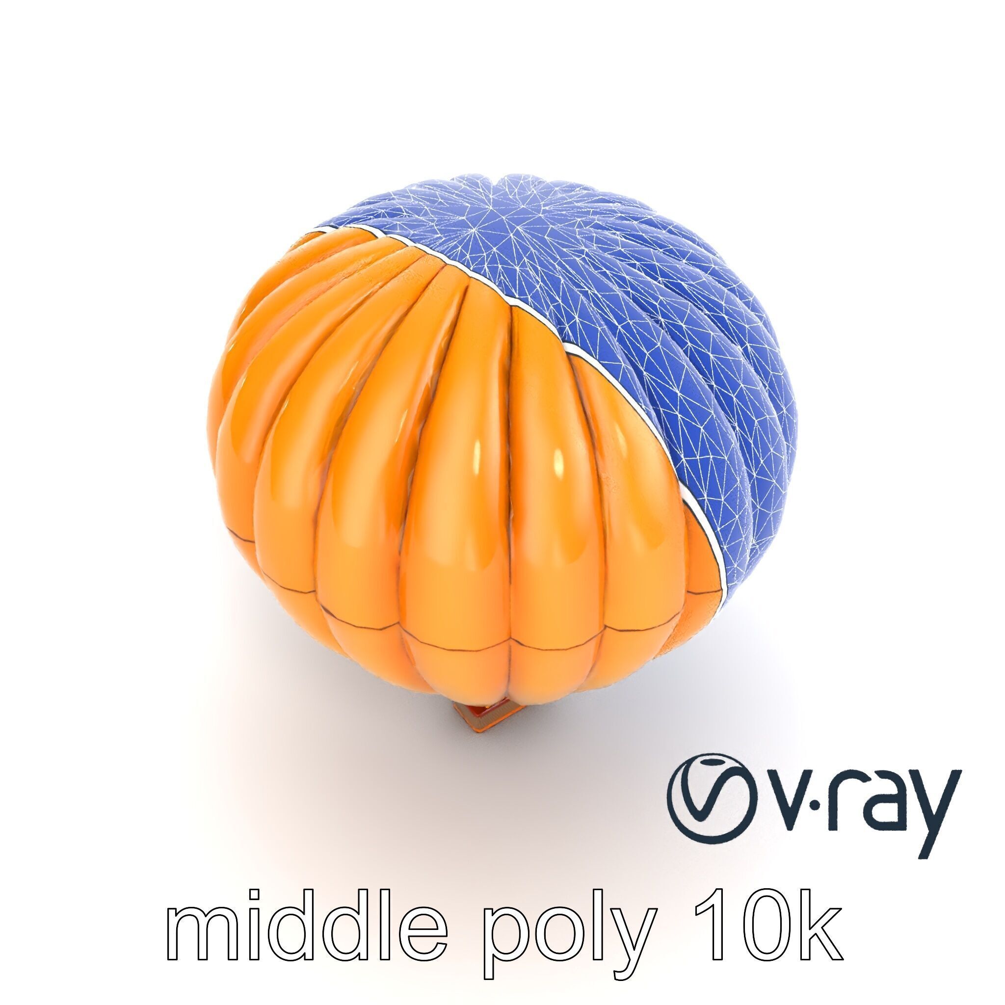 Double-Chambered Hot Air Balloon model pack Low-poly 3D model_21