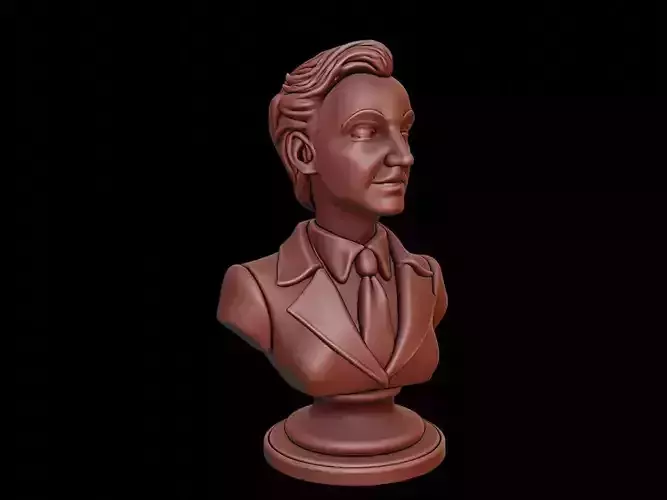 Lawyer Bust 3D print model