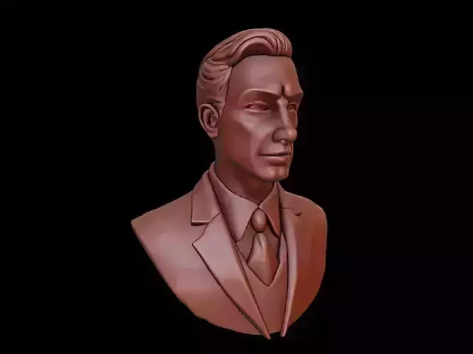 Lawyer Bust 3D print model