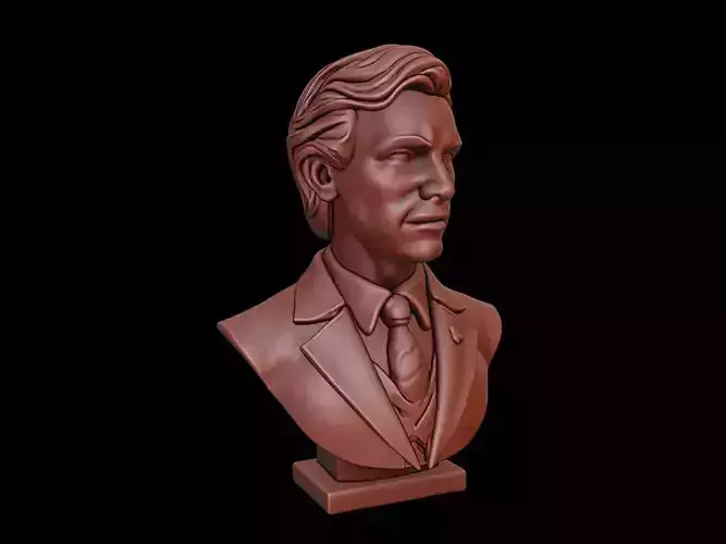 Lawyer Bust 3D print model